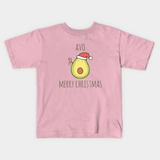Avo Merry Christmas Kids T-Shirt